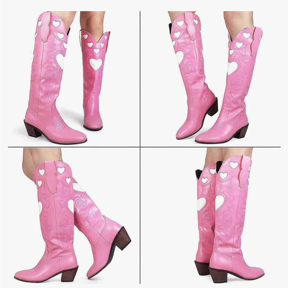Pink Cowgirl Boots